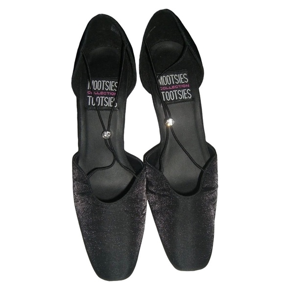 90's Vintage Mootsies Tootsies Collection Heels Rhinestone 7.5 Shoes Retro y2k - Picture 10 of 10